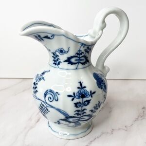 Vintage Blue Danube Blue and White Creamer Pitcher Chinoiseries